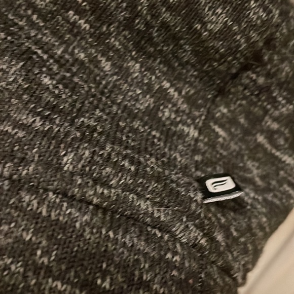 Fabletics Yukon Hooded long sleeve Black Sweatshirt Sweater Dress. Size M - Picture 4 of 7